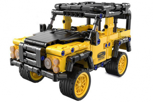 CaDA Klemmbausteine Defender Off Roader Pullback - 389 Teile