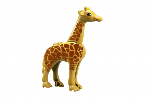 Klemmbaustein Giraffe