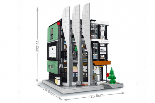 Modular Gebäude The Office - 3828 Teile