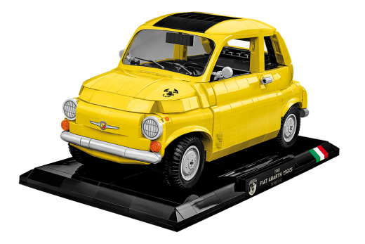 COBI Klemmbausteine Auto Maßstab 1:12 Fiat 500 Abarth Executive Edition - 1223 Teile