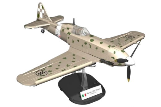 COBI Klemmbausteine Flugzeuge Macchi C202 Folgore - 405 Teile