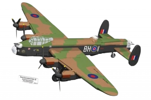 COBI Klemmbausteine Flugzeuge Avro Lancaster B MK III - 1595 Teile