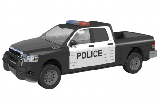 COBI Klemmbausteine Auto RAM 1500 Polizei - 203 Teile