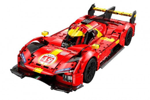 CaDA Klemmbausteine WEC Racing Ferrari 499p 1/10 - 1518 Teile