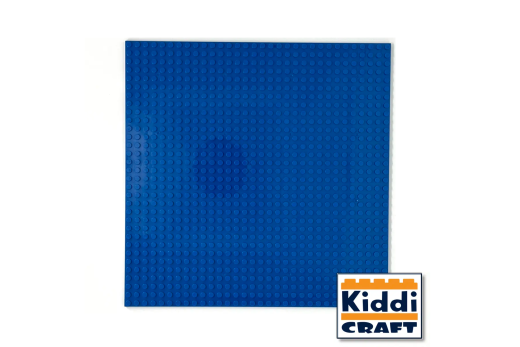 KiddiCraft Unterbaubare Grundplatte 32 x 32 Blau