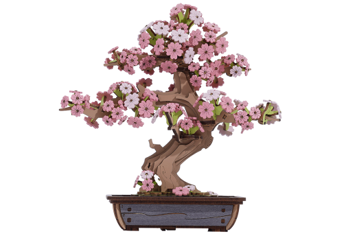 Lasercut Bausatz Sakura Bonsai - 263 Teile