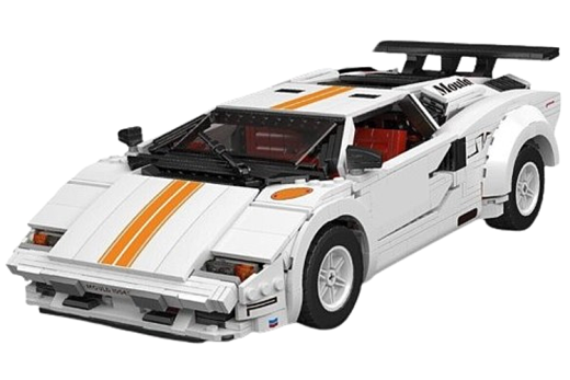 MouldKing Klemmbausteine Auto Lamborghini Countach - 1349 Teile