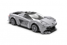 CaDA Klemmbausteine Lotus Car RC Set RTR mit Fernsteuerung oder via APP und Antriebsset - 308 Teile