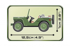 COBI Klemmbausteine Auto 2. Weltkrieg U.S. Army Ford GP Geländewagen - 91 Teile