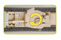 COBI Klemmbausteine Panzer 2. Weltkrieg A22 Churchill Mk. II CS - 301 Teile