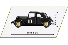 COBI Klemmbausteine Auto 1938 Citroen Traction 11C - 236 Teile