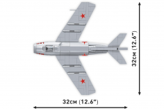 COBI Klemmbausteine Flugzeug MIG-15 FAGOT - 504 Teile