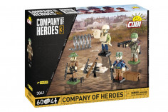 COBI Klemmbausteine COMPANY OF HEROES 3 Figuren und Zubehör - 60 Teile