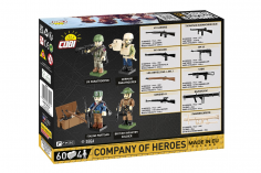 COBI Klemmbausteine COMPANY OF HEROES 3 Figuren und Zubehör - 60 Teile