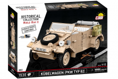 COBI Klemmbausteine Auto Maßstab 1:12 Kübelwagen PKW Typ 82 EXECUTIVE Edition - 1530 Teile