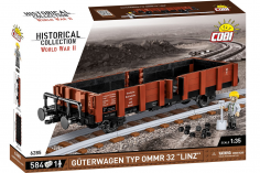 COBI Klemmbausteine Güterwagen Typ OMMR 32 Linz - 584 Teile