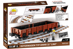 COBI Klemmbausteine Güterwagen Typ OMMR 32 Linz - 584 Teile