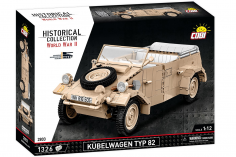 COBI Klemmbausteine Auto Maßstab 1:12 Kübelwagen PKW Typ 82 - 1326 Teile