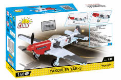 COBI Klemmbausteine Flugzeug Yakolev Yak-3 - 140 Teile