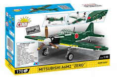 COBI Klemmbausteine Flugzeug Mitsubishi A6M2 Zero - 170 Teile