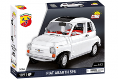 COBI Klemmbausteine Auto Maßstab 1:12 1965 Fiat 500 Abarth - 1091 Teile