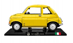 COBI Klemmbausteine Auto Maßstab 1:12 Fiat 500 Abarth Executive Edition - 1223 Teile