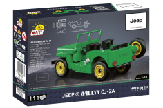 COBI Klemmbausteine Auto Willys Jeep CJ-2A GR - 111 Teile