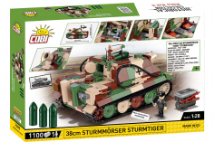 COBI Klemmbausteine Panzer 38cm Sturmmörser Tiger - 1100 Teile