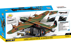 COBI Klemmbausteine Flugzeuge Avro Lancaster Dambusters Executive Edition - 1747 Teile