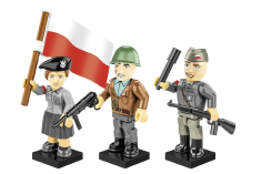 COBI Klemmbausteine Figuren Set 1944 Warsaw Uprising - 35 Teile