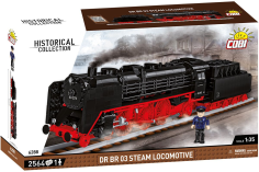 COBI Klemmbausteine Dampflokomotive DR BR 03 - 2564 Teile