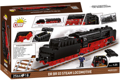 COBI Klemmbausteine Dampflokomotive DR BR 03 - 2564 Teile