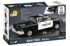 COBI Klemmbausteine Auto RAM 1500 Polizei - 203 Teile