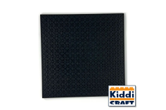 KiddiCraft Unterbaubare Grundplatte 32 x 32 Schwarz