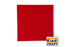 KiddiCraft Unterbaubare Grundplatte 32 x 32 Rot