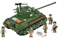 COBI Klemmbausteine Panzer Sherman M4A2E8(76)W - 865 Teile