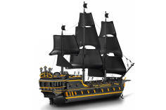 MouldKing Klemmbausteine Piratenschiff Black Pearl V2 - 4794 Teile